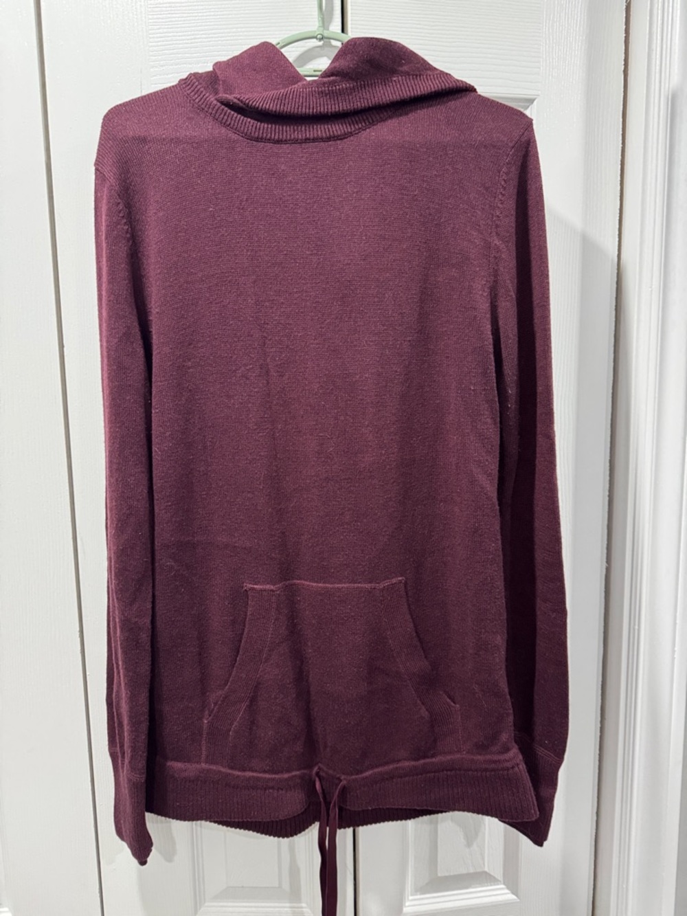 lululemon athletica Burgundy Cowl Neck Sweater